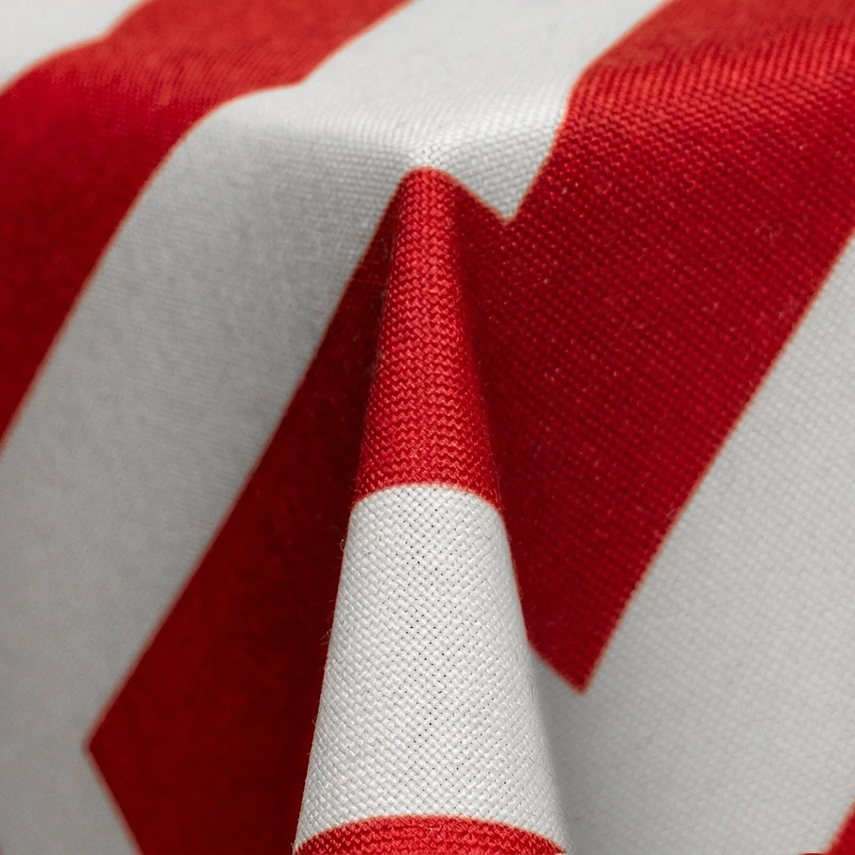 Red linen swatch