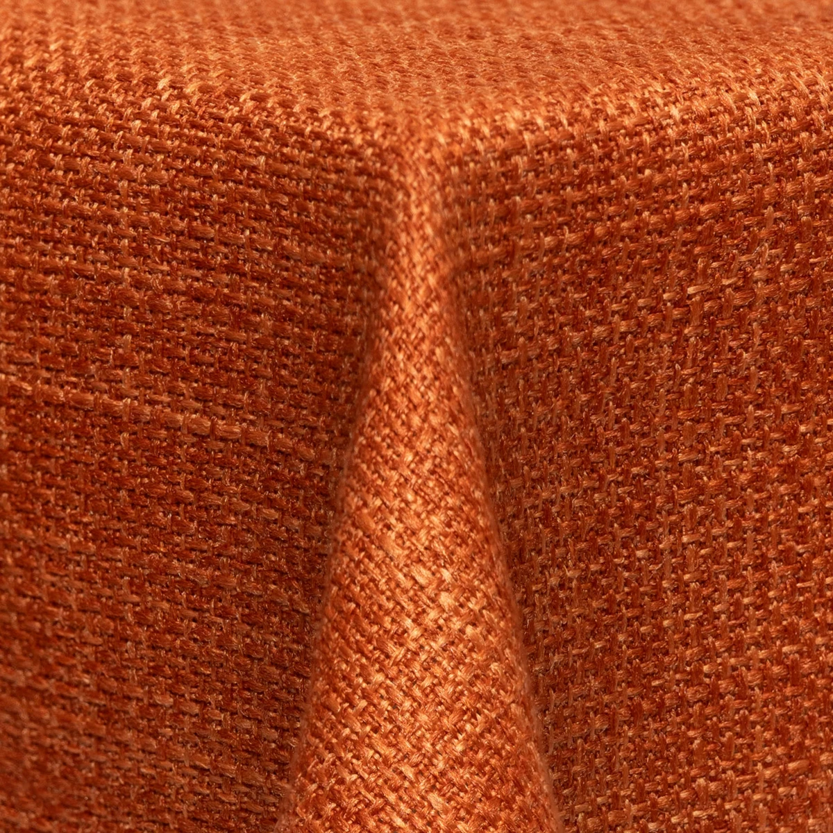Rust linen swatch