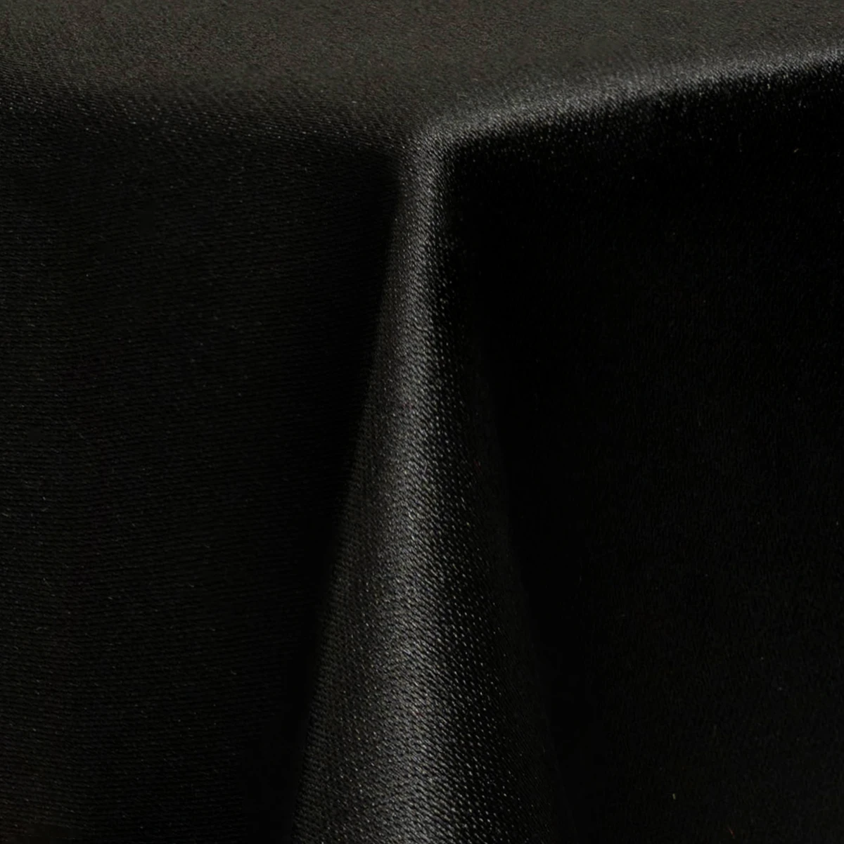 Black linen swatch