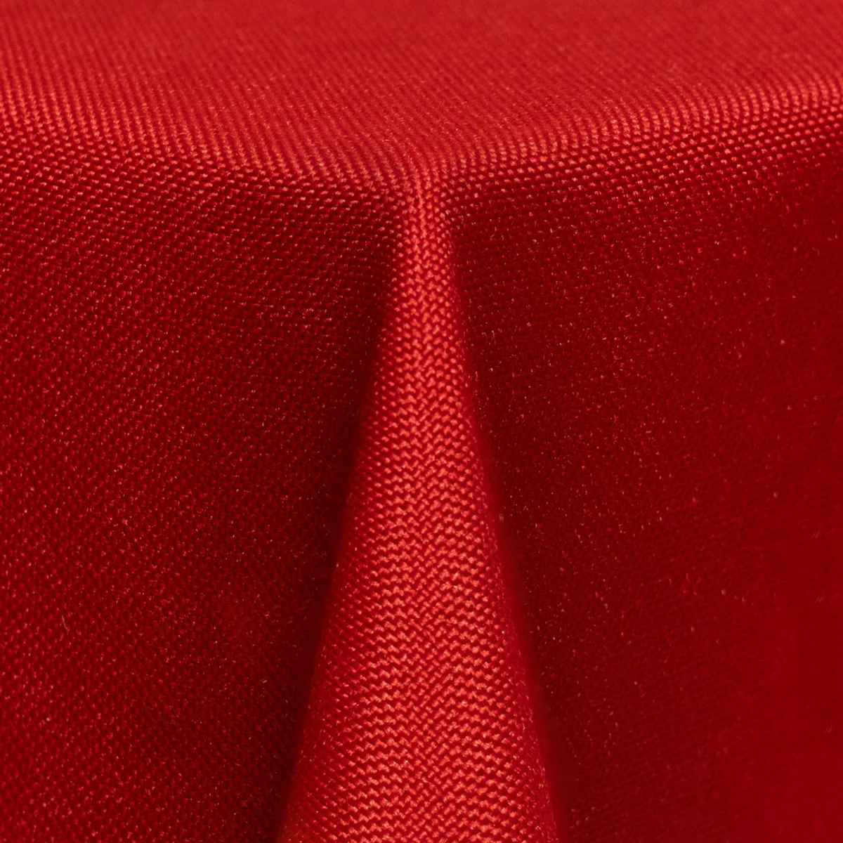Red linen swatch