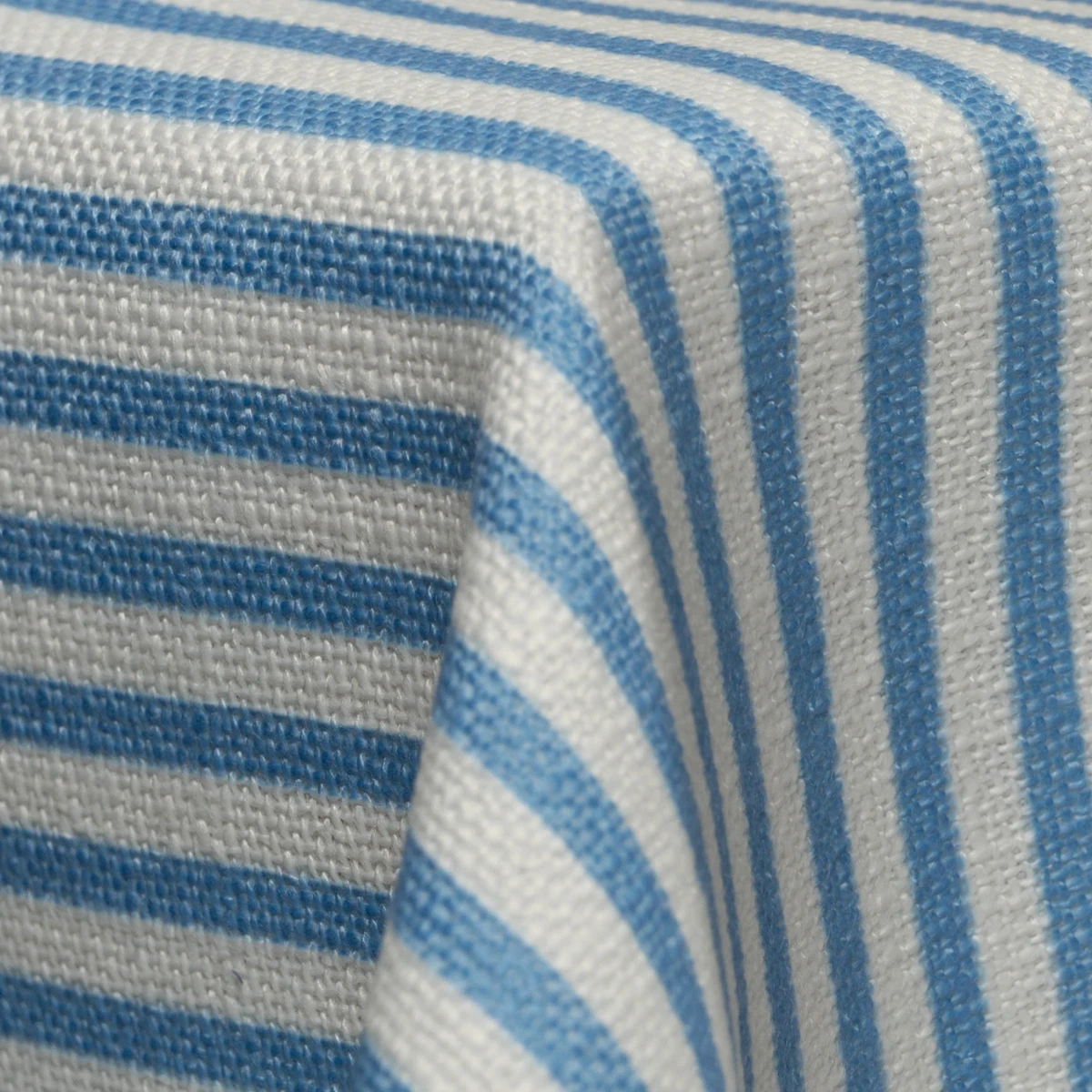 French Blue linen swatch