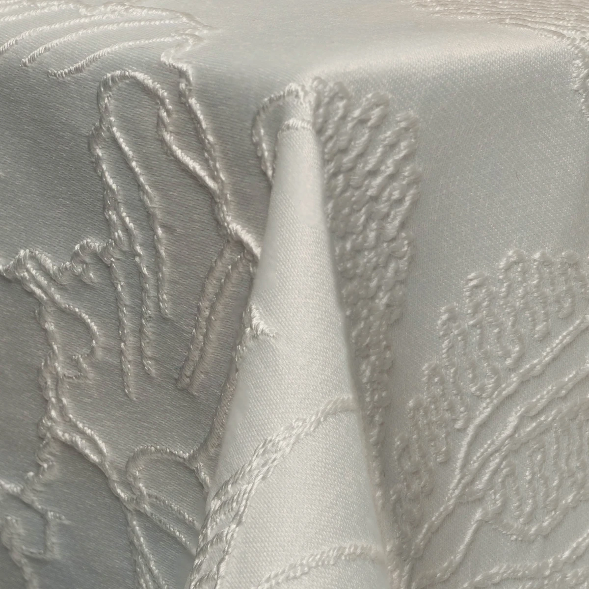 White linen swatch