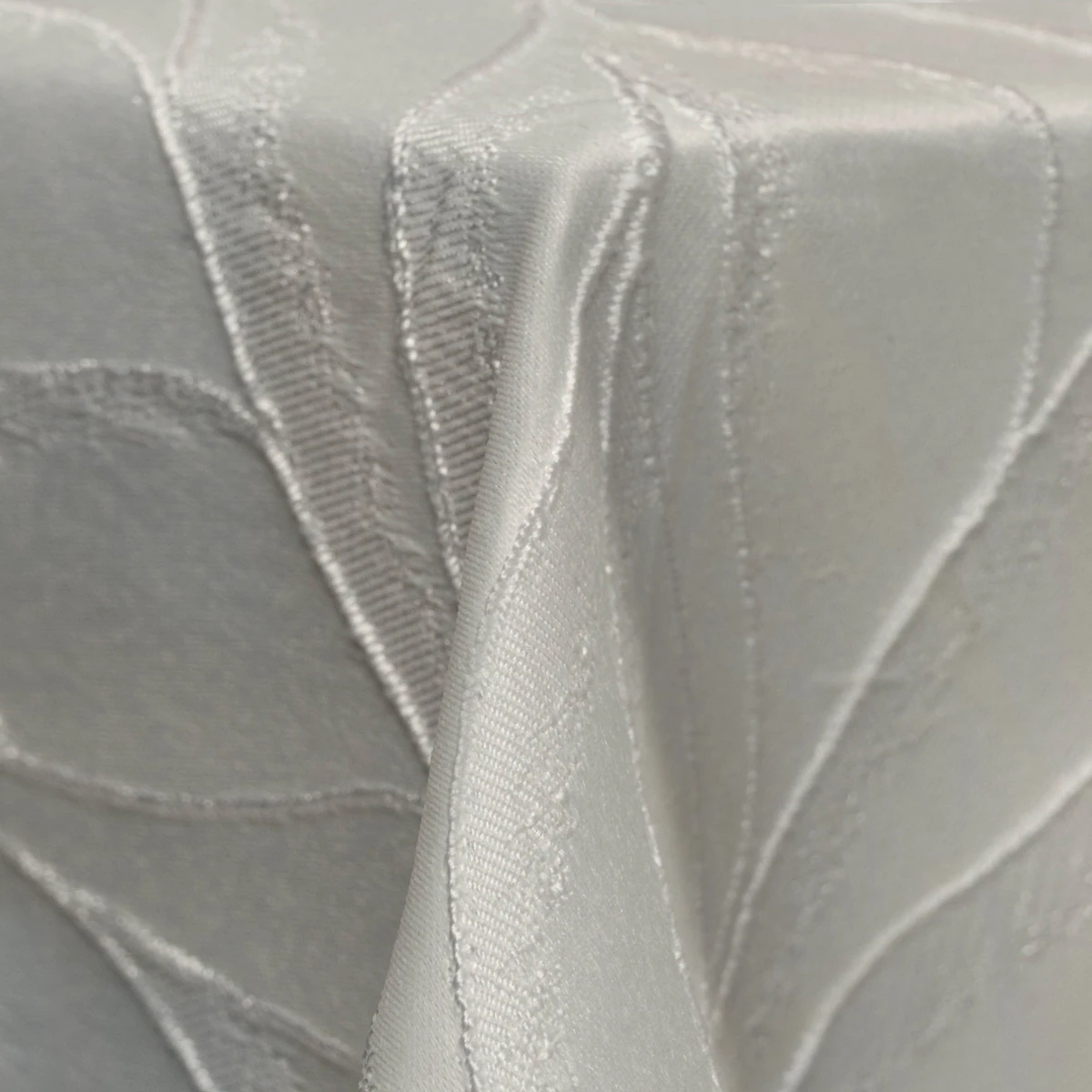 White linen swatch