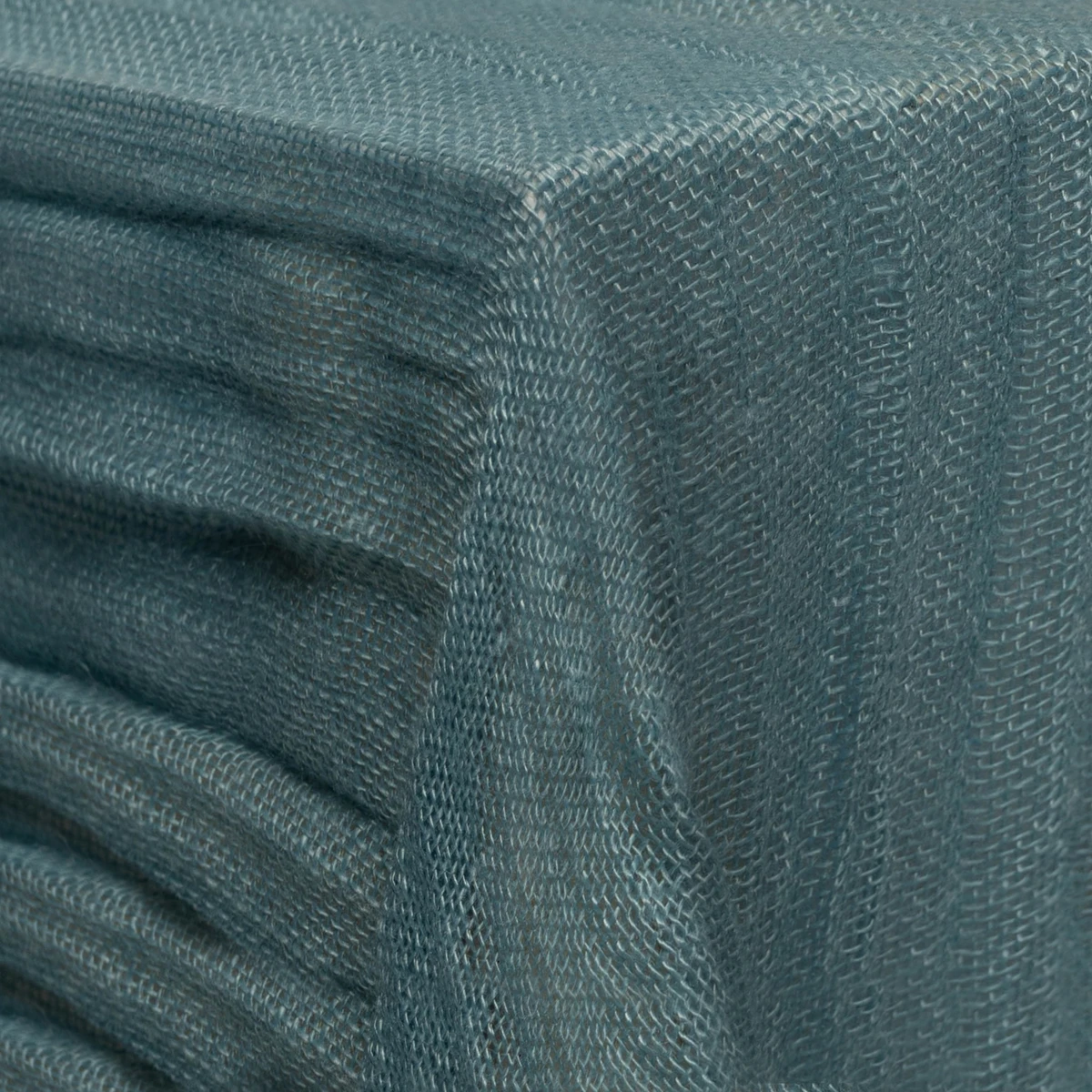 French Blue linen swatch