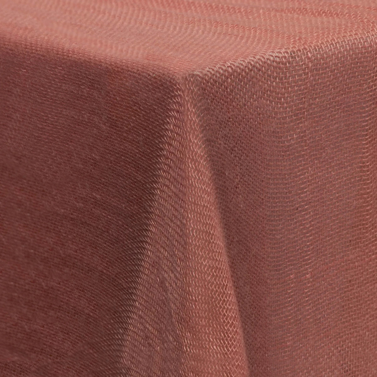 Rose linen swatch