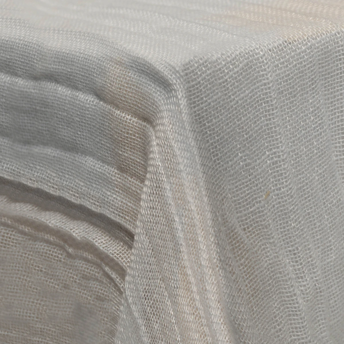 White linen swatch