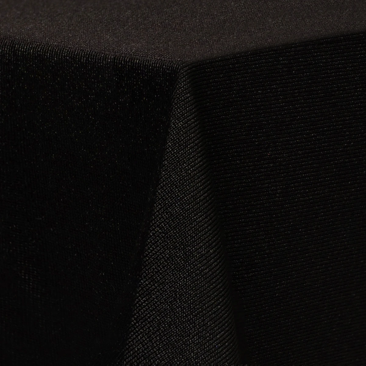 Black linen swatch