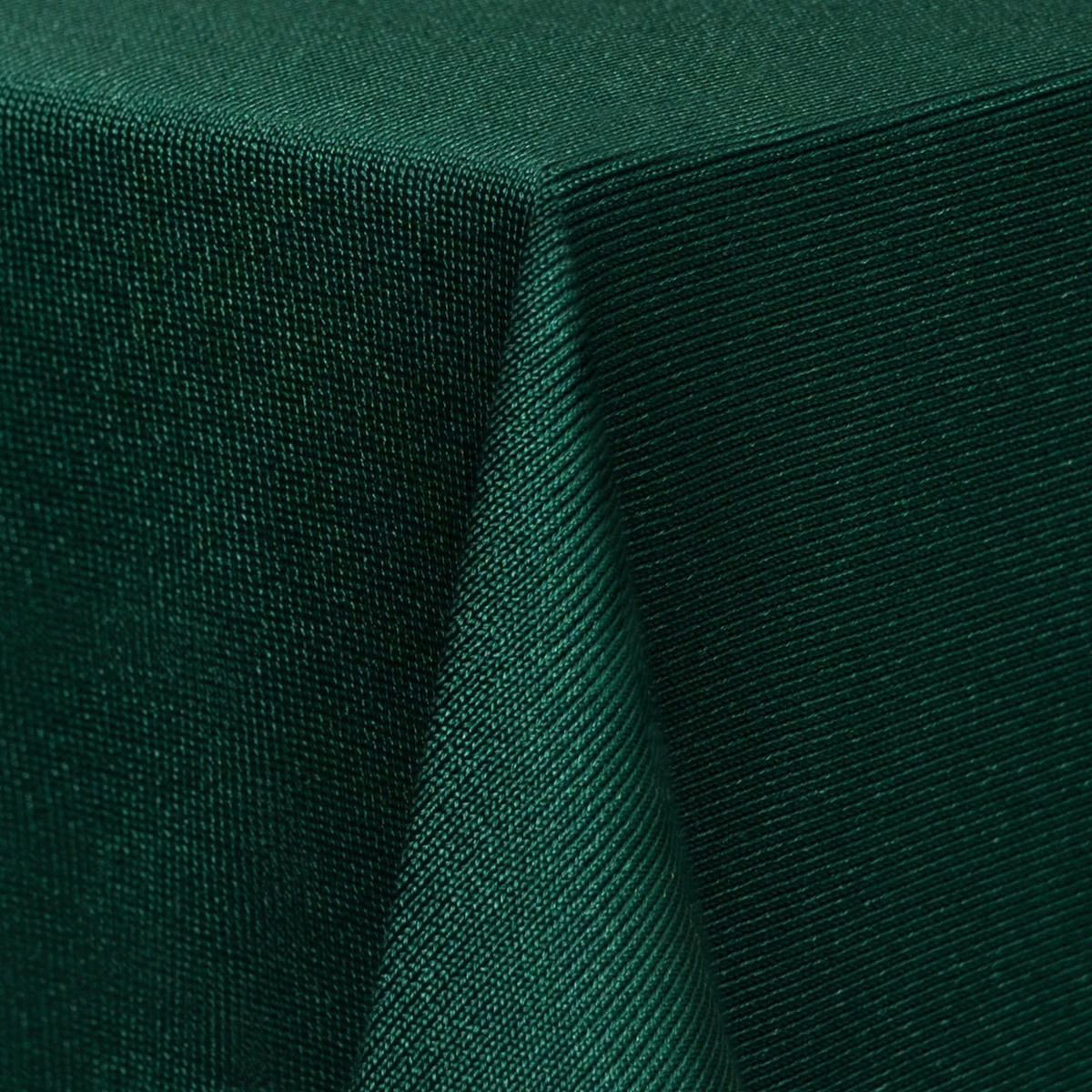 Hunter Green linen swatch