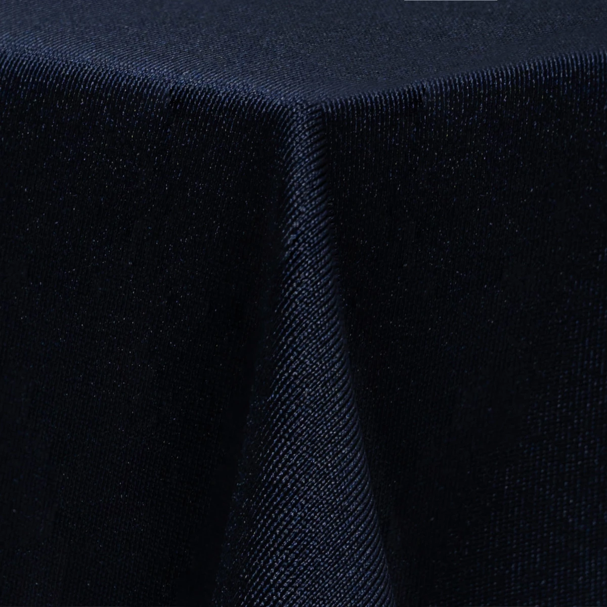 Navy linen swatch