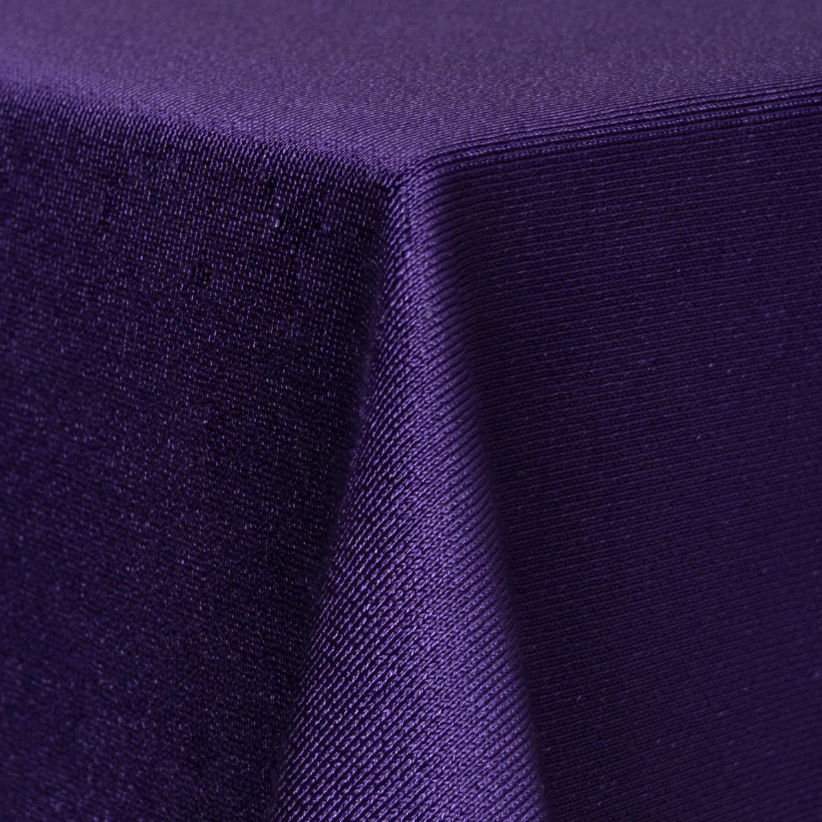 Purple linen swatch