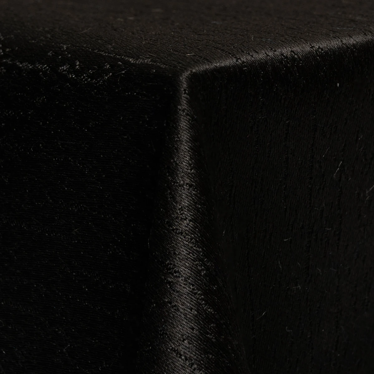 Black linen swatch